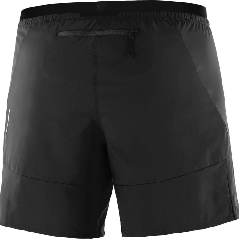 Black Salomon Cross 7'' No Liner Men's Shorts | IE MJ2789